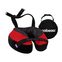 Cabeau Travel Pillow The Neck's Evolution S3 with Strap System - Red TNEP3662