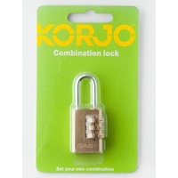 Korjo Combination Travel Lock