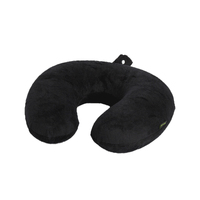 Korjo Neck Cushion Memory Foam Pillow Black Travel Accessories MEMBLK