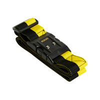 Korjo Luggage Strap w/ Combination Lock 185cm Yellow Travel Accessories LSC96