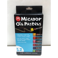 Micador Oil Pastels 12 Pack