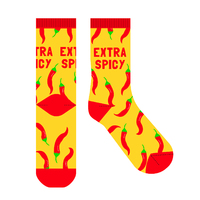 EJF Frankly Funny Novelty Socks, One Size Fits Most - Extra Spicy E6955