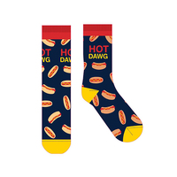 Frankly Funny Novelty Socks Hot Dawg Men Women One Size Fits Most