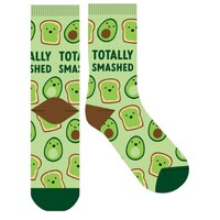 EJF Frankly Funny Novelty Socks, One Size Fits Most - Totally Smashed E8864
