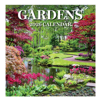 2026 Calendar Gardens Square Wall, Design Group CAL26037