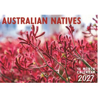 2027 16-Month Calendar Design Group Australian Natives Horizontal Wall, CAL27023