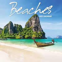 2027 Calendar Design Group Beaches Square Wall, CAL27038