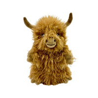 Eco Buddies Puppet 25cm Highland Cow, ECOPT200