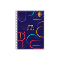 2026 Diary Upward Student B5 Week to View Spiral Lines UPCY4400