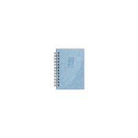2027 Diary Upward Fashion A7 Week to View Wiro Blue, UPCY5436-BLU