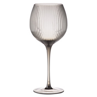Ladelle Erskine Gin Glass Espresso, Great Dining Table Decor 60313