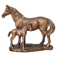 Gibson Gifts Figurine - Bronze Mare & Foal 20506