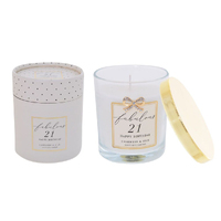 Scented Candle Jewelled Fabulous 21 Happy Birthday, Gibson Gifts 20846