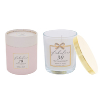 Scented Candle Jewelled Fabulous 30 Happy Birthday, Gift For Her, Gibson Gifts 20847