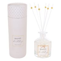 Reed Diffuser Jewelled Happy Birthday, Gibson Gifts 20853