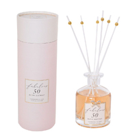 Reed Diffuser Jewelled Fabulous 50 Happy Birthday, Gift For Her, Gibson Gifts 20858