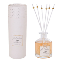 Reed Diffuser Jewelled Fabulous 80 Happy Birthday, Gift For Her, Gibson Gifts 20861