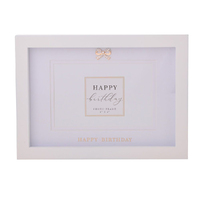 Photo Frame Jewelled Happy Birthday, Gift For Her, Gibson Gifts 20862