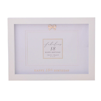 Photo Frame Jewelled Happy 18th Birthday, Gift For Her, Gibson Gifts 20863