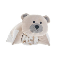 Gibson Gifts Cuddle Baby Pillow & Blanket Bear, 21293