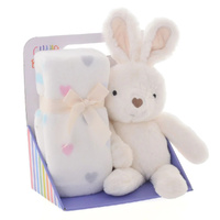 Gibson Gifts Cuddle Baby Plush & Blanket Rabbit, 21294