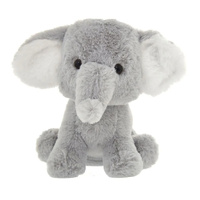 Gibson Gifts Animal Cuddles Plush 22cm Elephant, 26026