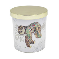 Bug Art Kooks Scented Candle Simon Sloth Hand Poured Boutique Candle Cashmere & Silk, 26042