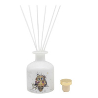 Bug Art Kooks Reed Diffuser Otto Owl Hand Poured Boutique Diffuser Cashmere & Silk, 26043