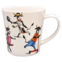 L & P Home & Gifts Animals Behaving Madly Mug Cows Fine China, 26450