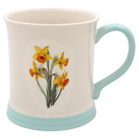 Gibson Gifts Country Life Mug 350mL Flower - Daffodil, 26614