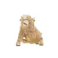 Gibson Gifts Highland Cow Figurine 14cm See, 26623