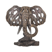 Gibson Gifts Wild Escape Sculpture Elephant, 27023