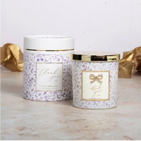 Gibson Gifts Scented Candle 220g Madelaine Floral Oud & Bergamot Thank You, 27122