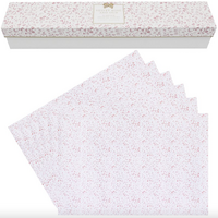 Gibson Gifts Drawer Liners Madelaine Floral Velvet Rose & Oud, 27127