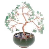Equilibrium Quartz Spiritual Tree 15cm Aventurine, 27181