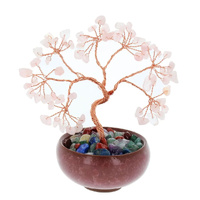 Equilibrium Quartz Spiritual Tree 15cm Rose Quartz, 27181