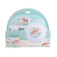 Gibson Gifts Kids Dinner Mealtime Set Farm 5-Piece, 27274