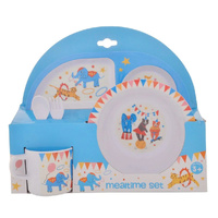 Gibson Gifts Kids Dinner Mealtime Set Circus 5-Piece, 27275