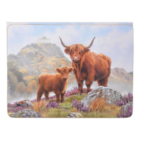 Gibson Gifts Placemats Macneil Highland Cow Set of 4, 27288