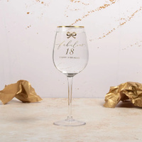 Gibson Gifts Wine Glass Madelaine Fabulous 18th Birthday, 27391