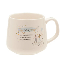 Gibson Gifts Little Things Mug Friendship Stoneware, 27423
