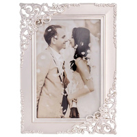 Gibson Gifts Photo Frame 4x6 Silver Satin, 37115
