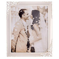 Gibson Gifts Photo Frame 8x10 Silver Satin, 37117