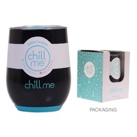 Chill Me Tumbler 350ml - Black Pearl - Triple Walled Insulated Mug Cup Thermos 39033