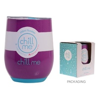 Chill Me Tumbler 350ml - Purple Quartz - Triple Walled Insulated Mug Cup 39037