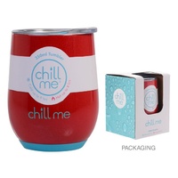 Chill Me Tumbler 350ml - Red Earth - Triple Walled Insulated Mug Cup Thermos 39038