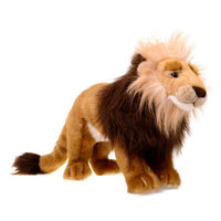 Animalia Lion - Plush Soft Toy- Gibson 34cm Long 39339