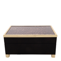 Jewellery & Trinket Box - Leopard Print Large by GIbson