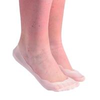 Secret Socks Pink Scallop Hidden Socks One Size 36-41