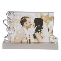 Photo Frame - Diamond Heart Slide Frame by Gibson Gifts, Wedding Gift 52450